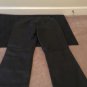 Carson Women's Black Genuine Leather Pants Zip & Button Pockets Size 6