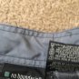 1pc No Boundaries Men's Gray Striped Swim Shorts Trunks Unlined Size 28 Black