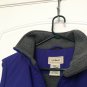 L.L. Bean Women's Bluish Full Zip Vest Jacket w Zippered Pockets Size Medium