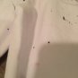 Chrome Edge 24 Men's Paint Splatter Jean Shorts White Choose Your Size