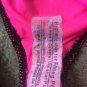1pc No Boundaries Women's Pink & Black Swim Bikini Bottom Size Small