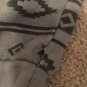 Hype Men's Gray Black Printed Athletic Jogger Pants Size Medium