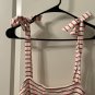 Isabel & Ingrid Women's Red Striped Sleeveless Maternity Top Size XXL