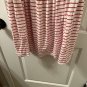Isabel & Ingrid Women's Red Striped Sleeveless Maternity Top Size XXL