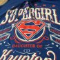 DC Comics Superman Women's Blue Tank Top SUPERGIRL KRYPTON Size XL