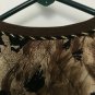 Click Women's Leopard Print Full Zip Vest Jacket Size 8