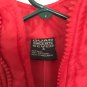 Quad Seven Boys Full Zip Puffer Vest Jacket Size 4 Red