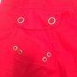 Helium Women's Plus Red Casual Active Capri Pants Pockets Size 3X