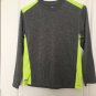 Starter Boys Compression Shirt Top Activewear Size XL Gray & Green