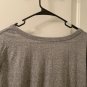 Ava & Viv Women's Plus Short Sleeve T-Shirt V Neck Size 4X Gray