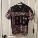 Boys Realtree Earthletics 30th Anniversary Football Jersey Camo & Black Size M