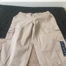 St. John's Bay Women's Brown Capri Pants Pockets Cuffed Bottoms Size 10
