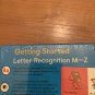 The Reading House Set 2 - Getting Started Letter Recognition M-Z by Marla Conn