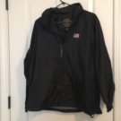 Freestyle USA Men's Black Full Zip Windbreaker Track Jacket Size XS Freestyle USA Men's Black Full Zip Windbreaker Track Jacket Size XS