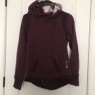 Converse Youth Girls Dark Burgundy Hoodie Sweatshirt Size L Converse Youth Girls Dark Burgundy Hoodie Sweatshirt Size L
