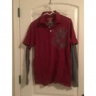 Red Camel Boy's Long Sleeve 2-In-1 Attached Top Size XL MultiColor