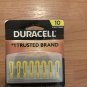 1x Duracell 16 Pack Hearing Aid Batteries Size 10