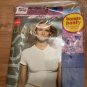 Hanes Womens Classics Tagless Hi-Cut Panties Underwear 4 Pair Size 8