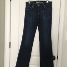 Wrangler Rock 47 Adult Denim Jeans Zip Button Pockets Size 27x34 Blue