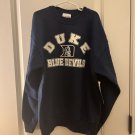 Duke Blue Devils Youth Boys Sweatshirt Size L 14-16 Blue White