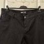 Lee Plus Regular Fit Straight Leg Mid Rise Denim Pants Women's Size 22W M Black