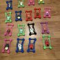 Phone Protective Silicone Case For Android Or iPhone 3 Piece Random Multi-Color