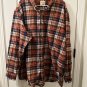 Red Head Brand Co Flannel Long Sleeve Button Up Shirt Men's Size 3XL Multi-Color