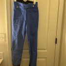 Tyrolia by HEAD Ski Pants Womens 12 Blue Schoeller Wool Blend Fabric Stirrups