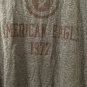 American Eagle Men's Raglan Shirt Athletic Fit 3/4 Sleeve T-Shirt Size S