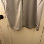 Mens Button Up Short Sleeve Baseball Shirt Top Detroit 35 Size XL (46-48) Gray