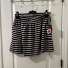 UNLV University Rebels Womens Striped Mini Skirt Pockets School House Size M