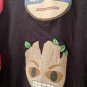 Marvel Superheros Characters Boys Graphic Short Sleeve T-shirt Size XL Black
