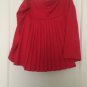 K SWISS Women's Plus Pleated Skort Skirt with Innder Shorts Size XXL Red