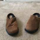Lands End Mules Womens Size 8 Brown Suede Walking Comfort Shoes Lands End Mules Womens Size 8 Brown Suede Walking Comfort Shoes