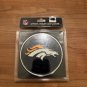Denver Broncos Chrome Trailer Hitch Cover NFL Includes Universal Insert Backets