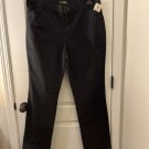 Lee Women's Relaxed Fit Pants Effortless Wash & Wear Straight Leg Size 18 Long