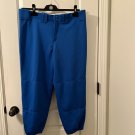 Mizuno Performance Women's Softball Baseball Pants Size XL Royal Blue Mizuno Performance Women's Softball Baseball Pants Size XL Royal Blue