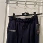 Men's Active Jogger Pants Pockets Elastic Waistband Lightweight Blue Size M