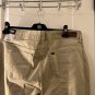 Lee Women's Relaxed Fit Capri Pants Mid Rise w/ Roll-Up Bottom Size 22W M Beige