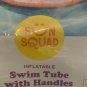 Sun Squad Inflatable Swim Tube Water Float With Handles Multi-Color