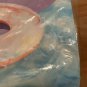 Sun Squad Inflatable Swim Tube Water Float With Handles Multi-Color