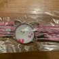 Girls INFINITY LOVE Braided Cuff Bracelet "Elsa Frozen Character" Pink