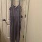 1 Pc Ava & Viv Women’s Plus Size Jumpsuit Romper Smocked Back Stretch Plus Size 4X Gray