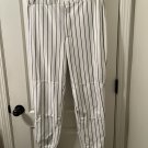 Wilson White/Black Pinstripe Baseball Pants Adult Mens Size Large