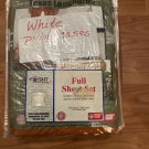 Texas University Longhorns 4-Piece Full Sheet Set with White Pillowcases Texas University Longhorns 4-Piece Full Sheet Set with White Pillowcases