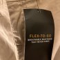 Lee Flex-To-Go Skimmer Capri Pants Cargo Womens Size 22W Medium Dark Khaki Pants