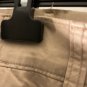 Lee Flex-To-Go Skimmer Capri Pants Cargo Womens Size 22W Medium Dark Khaki Pants