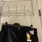Lee Womens Light Gray Mid Rise Regular Fit Cargo Skort With Pockets Size 18 M