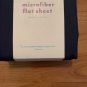 Pillowfort Microfiber Full Sized Flat Sheet 81"x96" Blue