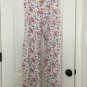 Indera Combed Cotton Thermal Knit Pants Floral Print Women Size 2XL